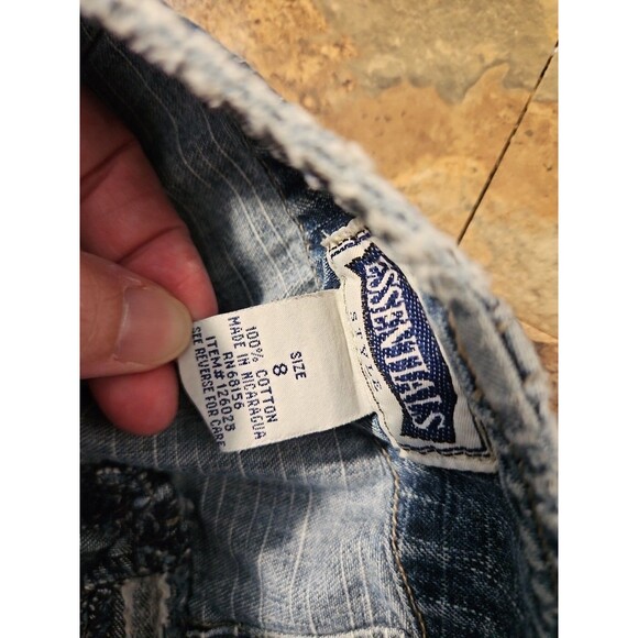 Essentials Jean Capri Pants Size 8 (A145) - Picture 3 of 6